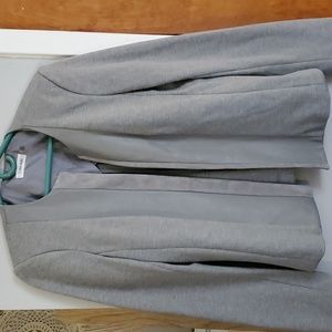 Calvin Klien Faux-Suede  Panel Women's Blazer.